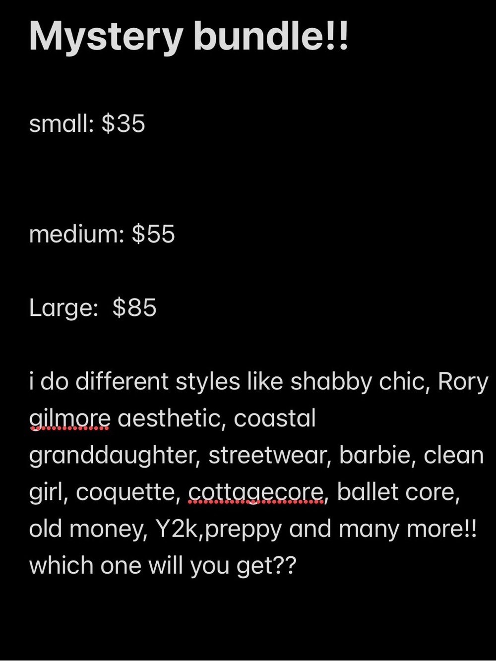 Mystery Small Pets Bundle - Black